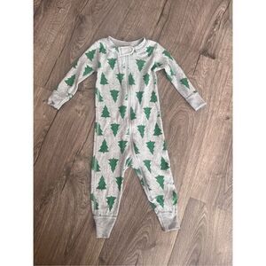 Hanna Andersson Sleeper Tannenbaum  Newborn size 12-18 M Christmas Tree